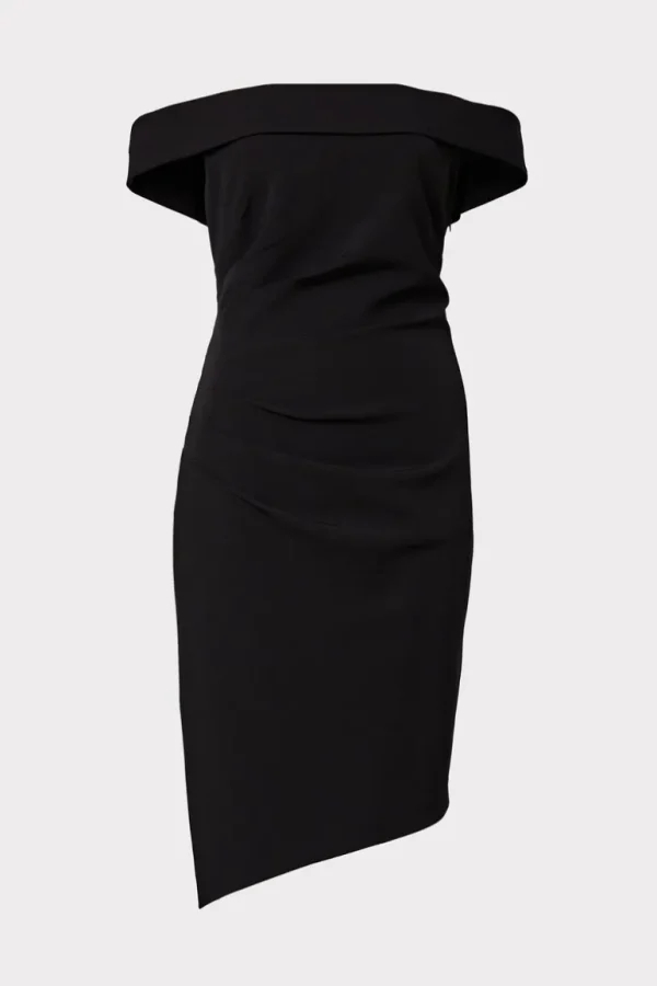 Online MILLY Ally Cocktail Dress Black