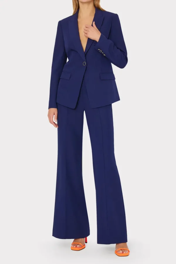 Shop MILLY Avery Cady Blazer Navy