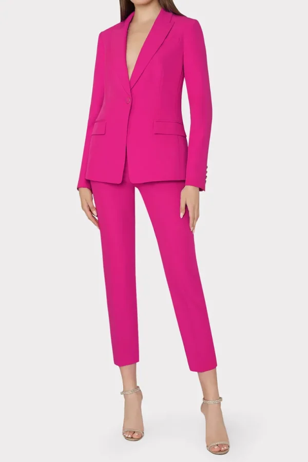 Best MILLY Avery Cady Blazer Fuchsia