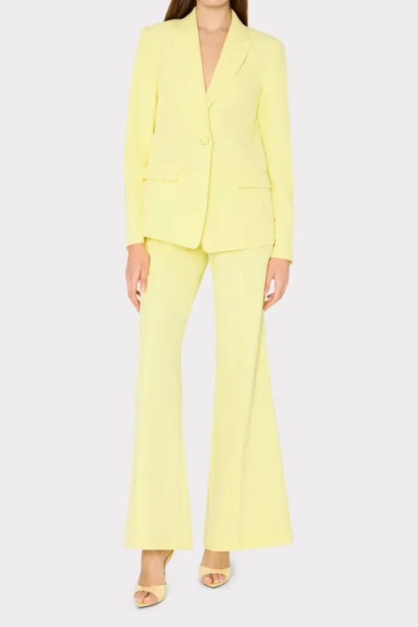 Cheap MILLY Avery Cady Blazer Yellow