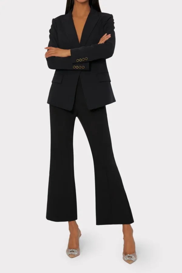 Outlet MILLY Avery Cady Blazer Black