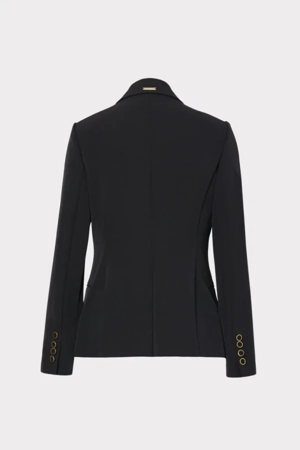 Outlet MILLY Avery Cady Blazer Black