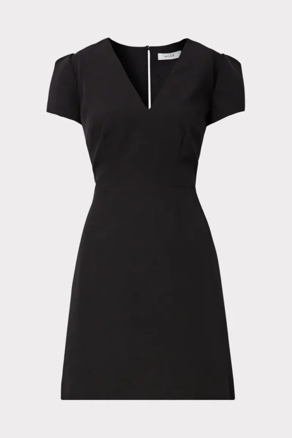 Best MILLY Cady Atalie Dress Black