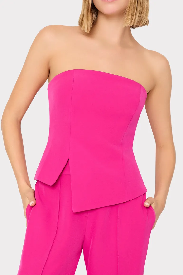 lana_cady_strapless_top_2-1.webp New MILLY Lana Cady Strapless Top Fuchsia