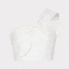 Outlet MILLY Linen Top White