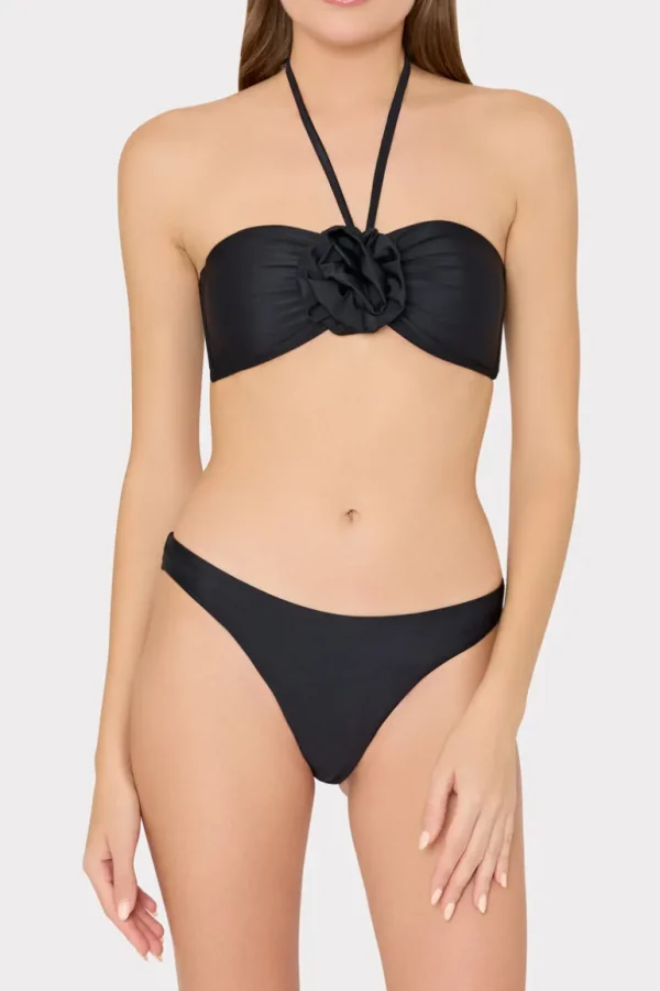 Fashion MILLY Margot Bikini Bottom Black