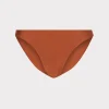 Cheap MILLY Margot Gloss Bikini Bottom Copper