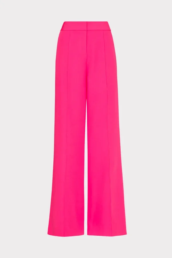 Fashion MILLY Nash Cady Pants Milly Pink