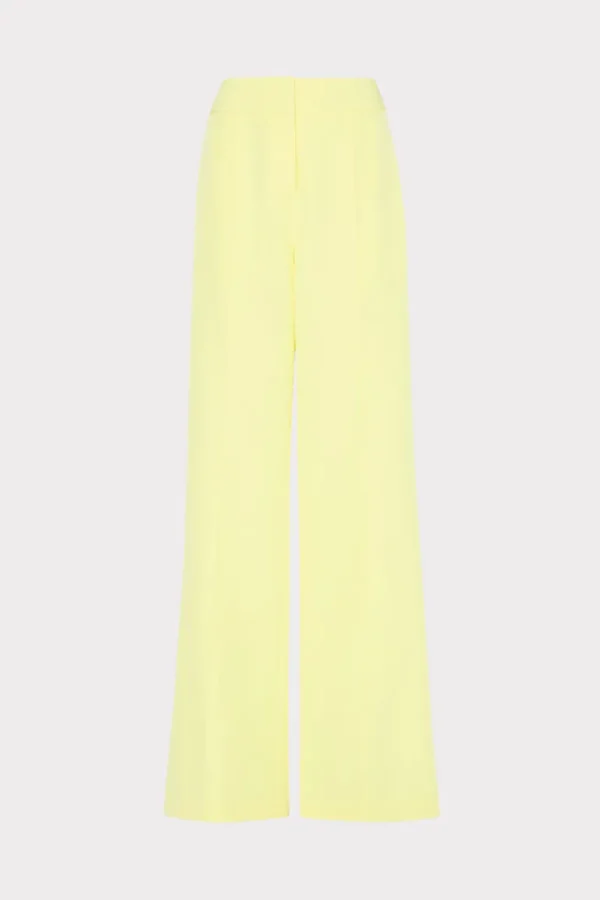 Cheap MILLY Nash Cady Pants Yellow