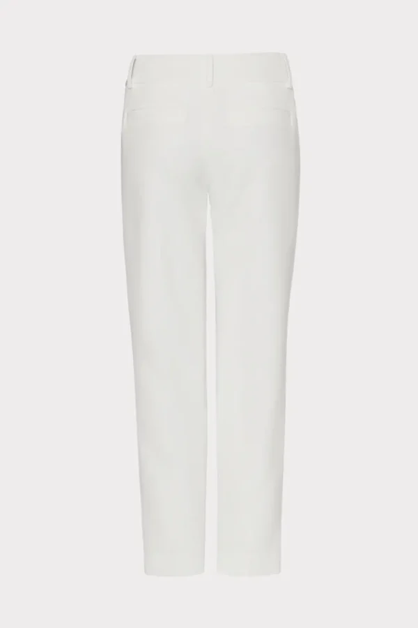 Flash Sale MILLY Nicola Cady Pants Ecru