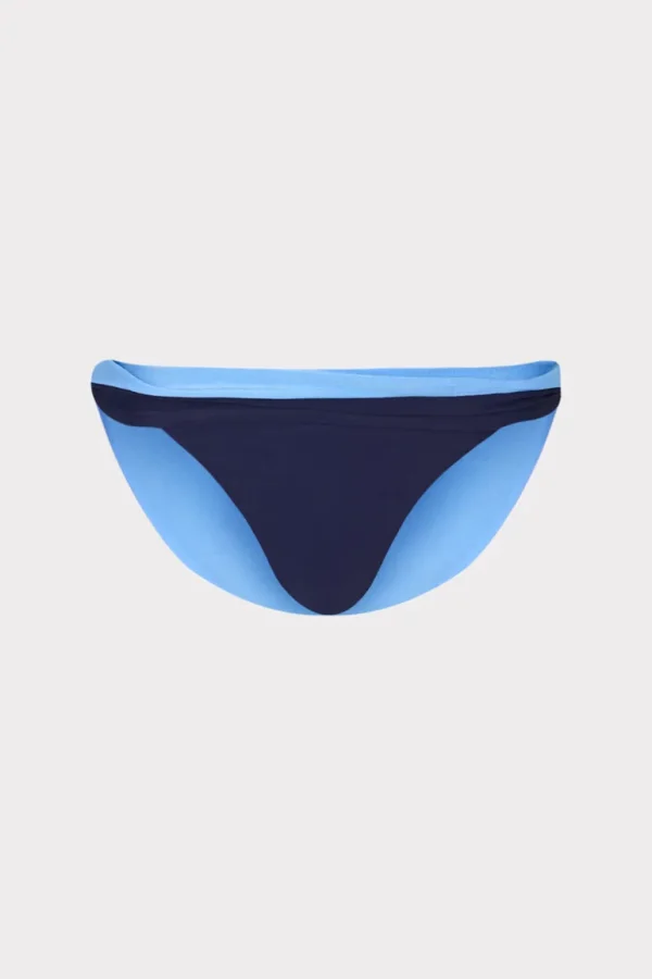 Best MILLY Scala Reversible Bikini Bottom Mineral Blue/Navy