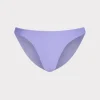 Flash Sale MILLY Shimmer Texture Margot Bikini Bottom Purple