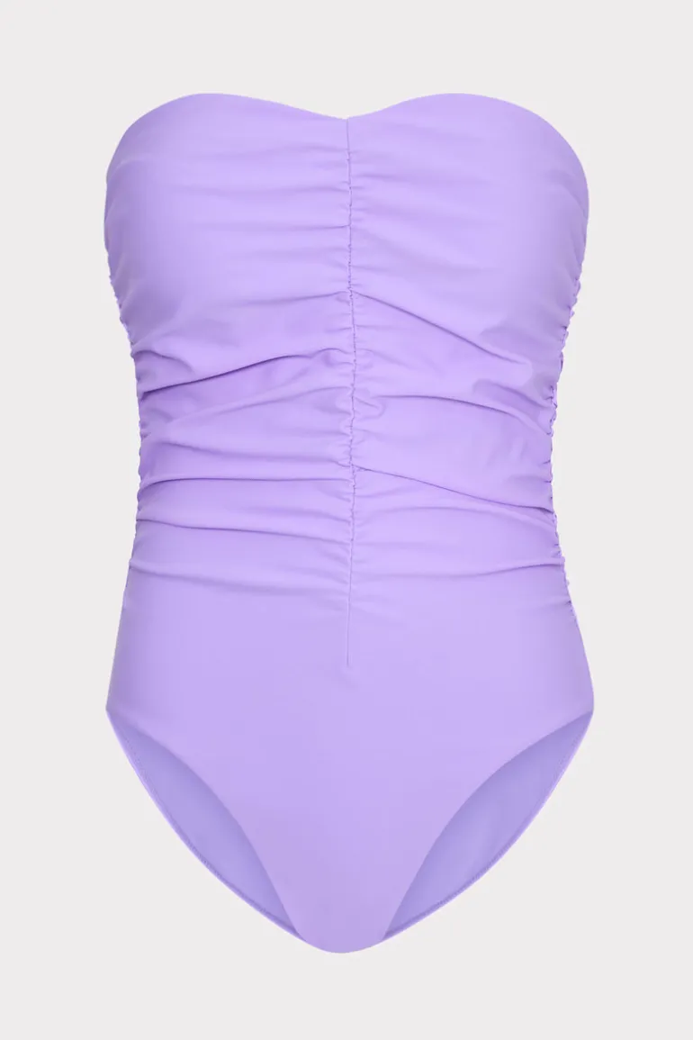 solid_ruched_one_piece_0.webp Hot MILLY Solid Ruched One Piece Lilac