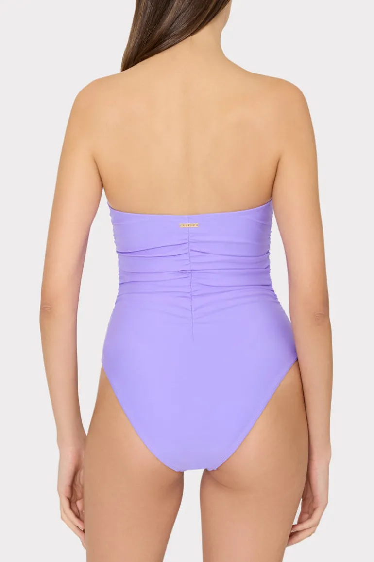 solid_ruched_one_piece_2.webp Hot MILLY Solid Ruched One Piece Lilac