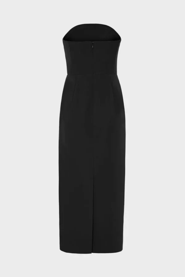 Cheap MILLY Traci Cady Dress Black